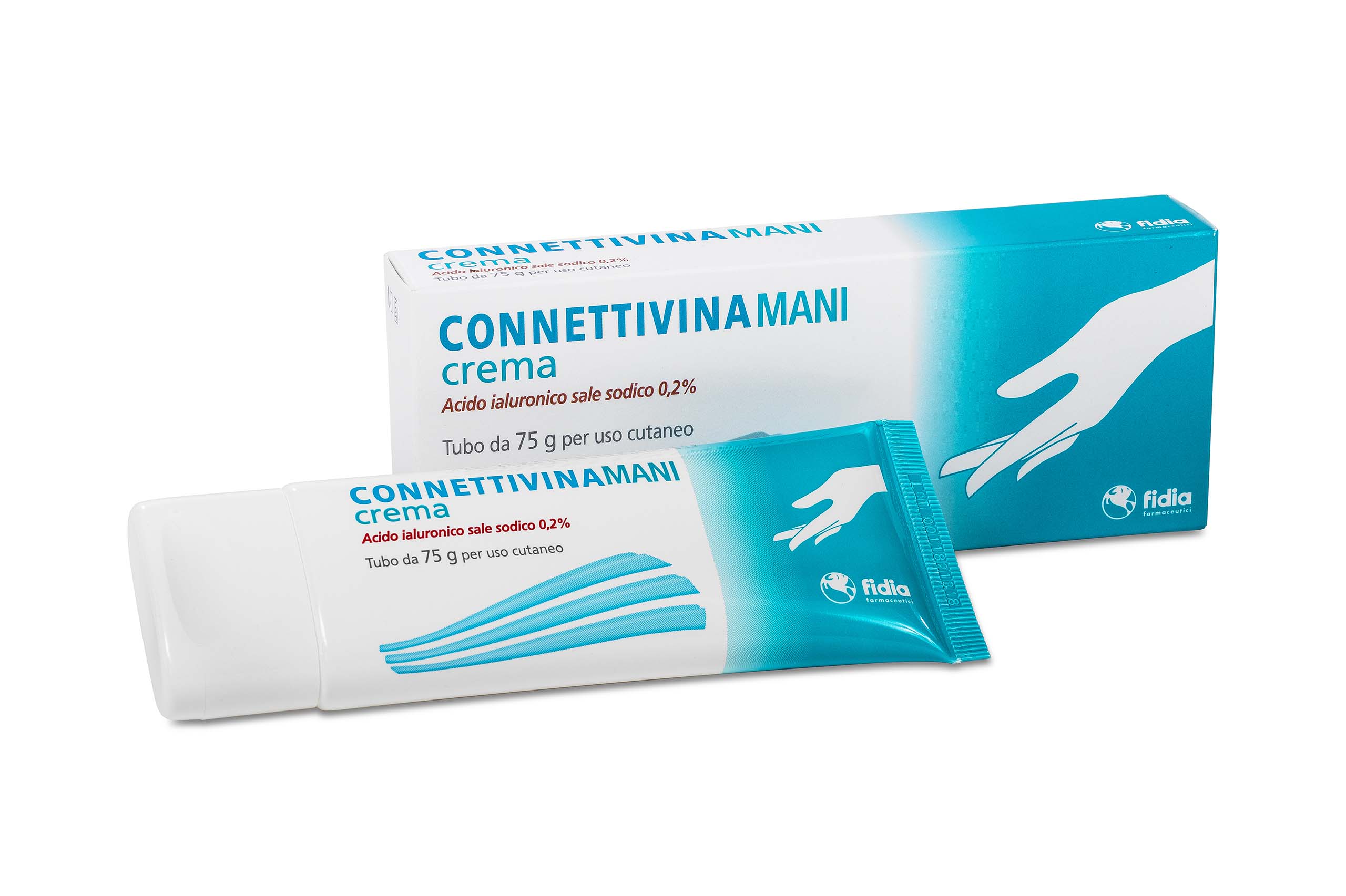 ConnettivinaMani Crema Acido Ialuronico Sale Sodico 75 ml